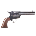 King Arms SAA .45 Peacemaker Airsoft Gas Revolver S BK2 V2 – Electoplating Black - Image 6