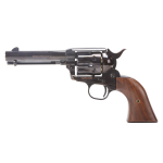 King Arms SAA .45 Peacemaker Airsoft Gas Revolver S BK2 V2 – Electoplating Black - Image 1
