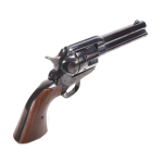 King Arms SAA .45 Peacemaker Airsoft Gas Revolver S BK2 V2 – Electoplating Black - Image 3
