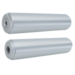 SAK AIRGUN SILENCER SILVER 22/17 – 1/2 20 UNF - Image 1
