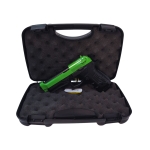 HGC173 HFC Airsoft Co2 Blowback Pistol With Hard Case Green Two Tone - Image 2