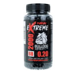 EXTREME BULLDOG 0.20G BLACK 2000 AIRSOFT BB PELLETS (NEW) - Image 1