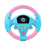 9085 BATTERY OPERATED MUSICAL STEERING WHEEL - Image 2