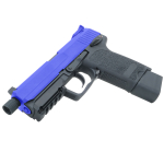 SRC SR-SP.45 USP TACTICAL CO2 AIRSOFT PISTOL WITH THREADED BARREL TWO TONE - Image 5