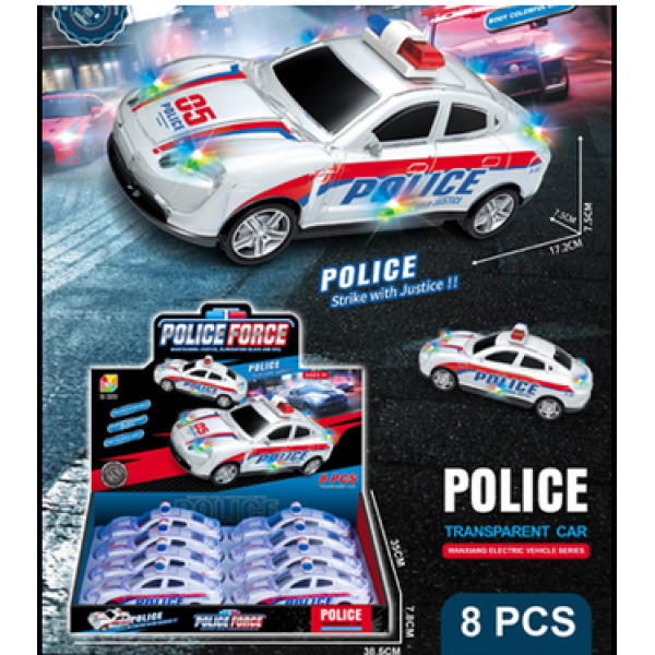 Battery operated police lights discount