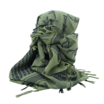 TX GUN DESIGN SQUARE SCARF - Green - Image 6
