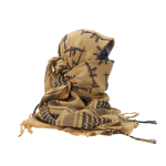 TX GUN DESIGN SQUARE SCARF - TAN - Image 5