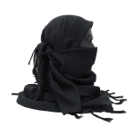 TX GUN DESIGN SQUARE SCARF - BLACK - Image 2