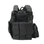 TRIMEX 0623-5 TACTICAL MOLLE VEST BLACK - Image 2