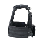 TRIMEX 0623-7 PLATE CARRIER TACTICAL MOLLE VEST BLACK - Image 7