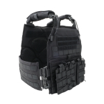 TRIMEX 0623-7 PLATE CARRIER TACTICAL MOLLE VEST BLACK - Image 8