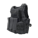 TRIMEX 0623-8 TACTICAL MOLLE VEST BLACK - Image 2