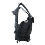 TRIMEX 0623-6 MILITARY SERVICE TACTICAL VEST BLACK - Image 4