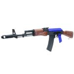 SRC AK74 GBB AIRSOFT GUN FULL METAL AND REAL WOOD GAS BLOWBACK TWO TONE - Image 3