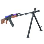 SRC AK47 RPK AIRSOFT GUN AEG NOVICE LINE SERIES TWO TONE - Image 3