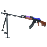SRC AK47 RPK AIRSOFT GUN AEG NOVICE LINE SERIES TWO TONE - Image 4