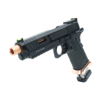 BABA YAGA EXG COMBAT MASTER HI-CAPA CO2 BLOWBACK AIR PISTOL WITH EXTENDED MAG - Image 8