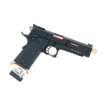 BABA YAGA EXG COMBAT MASTER HI-CAPA CO2 BLOWBACK AIR PISTOL WITH EXTENDED MAG - Image 7