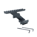 TRIMEX UNIVERSAL TACTICAL PISTOL SCOPE MOUNT WEAVER AND PICATINNY - Image 2