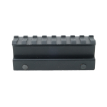 TRIMEX PICATINNY RISER MOUNT FOR SCOPES AND OPTICS 85MM 8 SLOT - Image 6