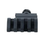 TRIMEX TACTICAL 45 DEGREE ANGLE OFFSET RAIL MOUNT WEAVER PICATINNY QUICK RELEASE ADAPTER - Image 2