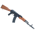 SRC AK74 GBB AIRSOFT GUN FULL METAL AND REAL WOOD GAS BLOWBACK - Image 1