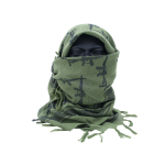 TX GUN DESIGN SQUARE SCARF - Green - Image 1