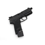 SRC SR-SP.45 USP Tactical CO2 Airsoft Pistol With Threaded Barrel Black - Image 5