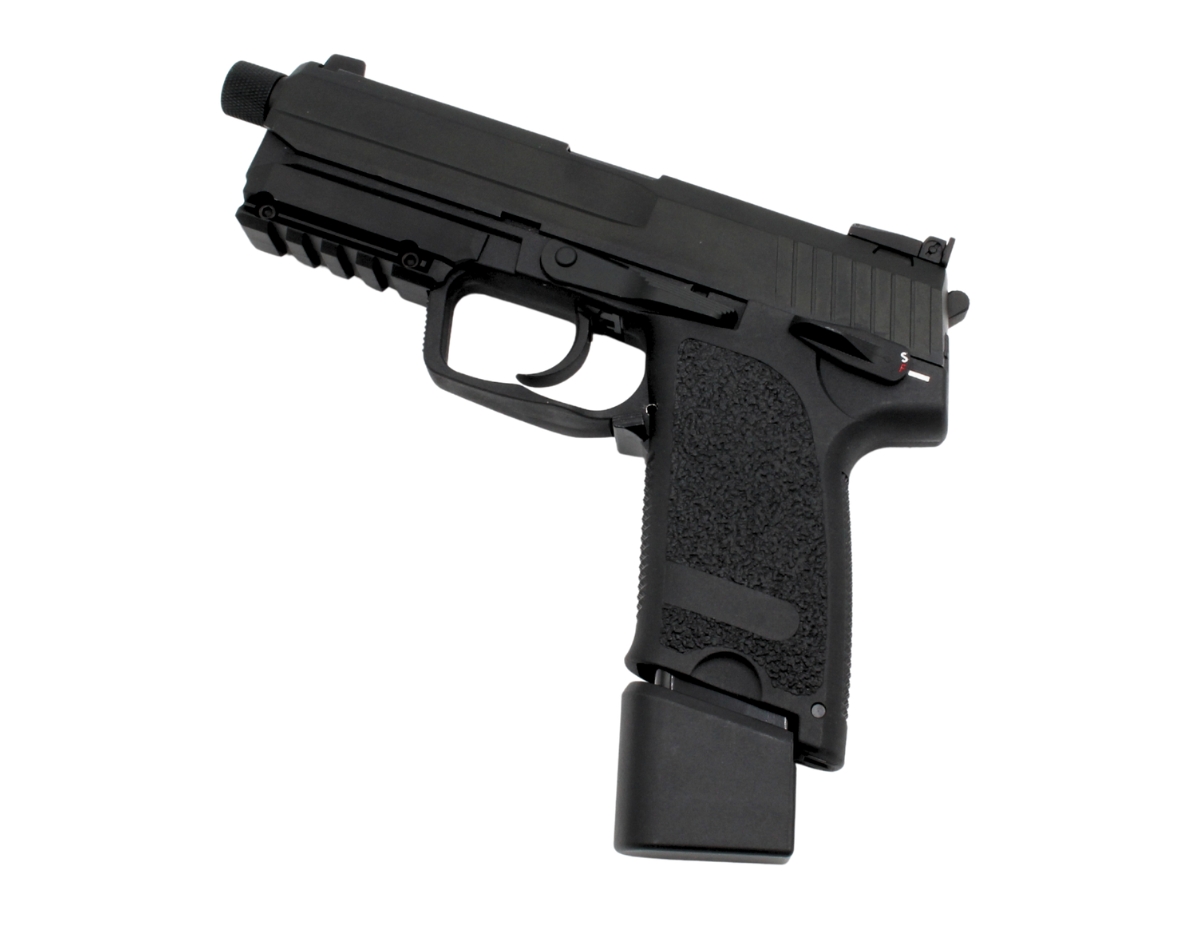 Sp 45 SRC SR-SP.45 USP Tactical CO2 Airsoft Pistol With Threaded Barrel Black ...