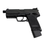 SRC SR-SP.45 USP Tactical CO2 Airsoft Pistol With Threaded Barrel Black - Image 1