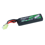GENS ACE LIPO 800MAH 11.1V 25C 3S1P AIRSOFT GUN LIPO BATTERY WITH MINI TAMIYA PLUG - Image 1