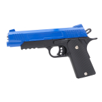 G38 Galaxy Airsoft Metal Spring Pistol - Two Tone - Image 6