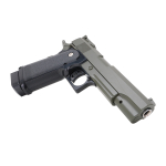 G6 Galaxy Airsoft Metal Spring Pistol - Green Two Tone - Image 5