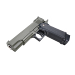 G6 Galaxy Airsoft Metal Spring Pistol - Green Two Tone - Image 6