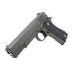 G13 Galaxy Airsoft Metal Spring Pistol - Green Two Tone - Image 2