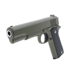G13 Galaxy Airsoft Metal Spring Pistol - Green Two Tone - Image 5