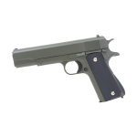 G13 Galaxy Airsoft Metal Spring Pistol - Green Two Tone - Image 6