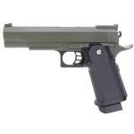 G6 Galaxy Airsoft Metal Spring Pistol - Green Two Tone - Image 1