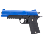 G38 Galaxy Airsoft Metal Spring Pistol - Two Tone - Image 1