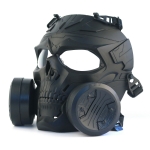 M038BK M10 AIRSOFT FULL FACE PROTECTION MASK WITH AIR FILTERS - BLACK - Image 2