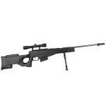 NOVA VISTA L115-B BREAK BARREL .177 SNIPER AIR RIFLE WITH SCOPE AND BIPOD - Image 3