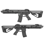 HB201 HFC Tactical AEG Airsoft Rifle Black - Image 2