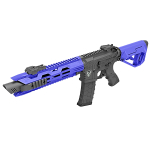 HB201 HFC Tactical AEG Airsoft Rifle Black Blue - Image 1