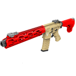 HB202 HFC Tactical AEG Airsoft Rifle Tan Red - Image 1