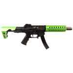 KING ARMS PDW 9MM SBR LONG AIRSOFT AEG RIFLE GREEN - Image 2