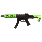 KING ARMS PDW 9MM SBR LONG AIRSOFT AEG RIFLE GREEN - Image 1