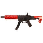 KING ARMS PDW 9MM SBR LONG AIRSOFT AEG RIFLE RED - Image 1