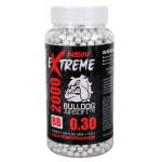 EXTREME BULLDOG 0.30G WHITE 2000 AIRSOFT BB PELLETS - Image 1