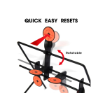 105515 Trimex Arms Rotating Spinner Self-Resetting Meatal Shooting Target - 4+1 - Image 4