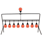 105515-9 Trimex Arms Rotating Spinner Self-Resetting Meatal Shooting Target - 9+1 - Image 1